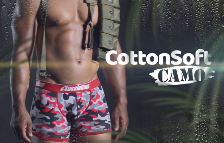 Boxerky AussieBum CottonSoft 2.0 Camo Red6 - kópia_729px